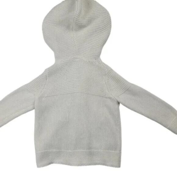 Gap Kids Knitted Bear Hoodie Sweater Jacket Size 3 - Picture 4 of 7